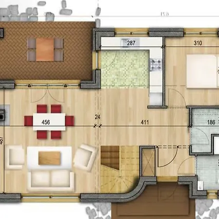 Сasa de vacaciones Mazurski Dom Nad Jeziorem